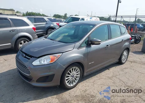 2013 Ford C-Max Hybrid Se from USA, damaged, VIN 1FADP5AU4DL557953